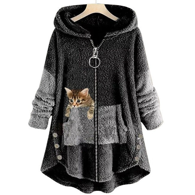 Fashion Enlarge Personalized Kitten Jacket