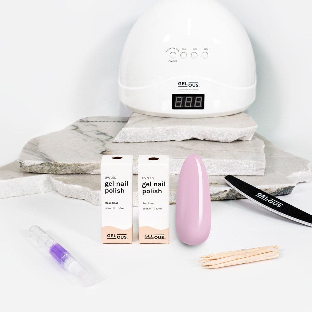 Gelous gel nail polish Birthday Cake Essentials Pack - photographed in New Zealand