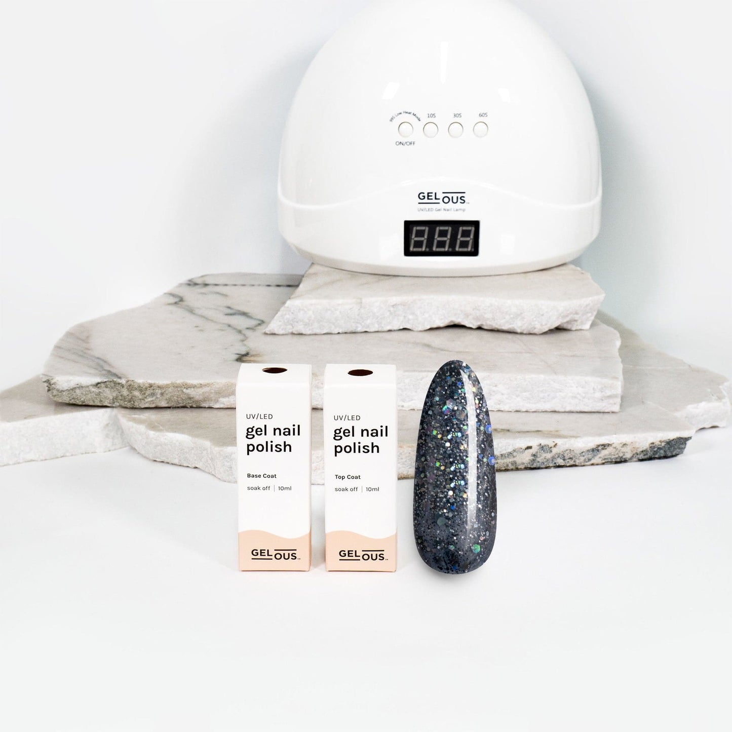 Gelous gel nail polish Black Magic Basic Pack - photographed in New Zealand