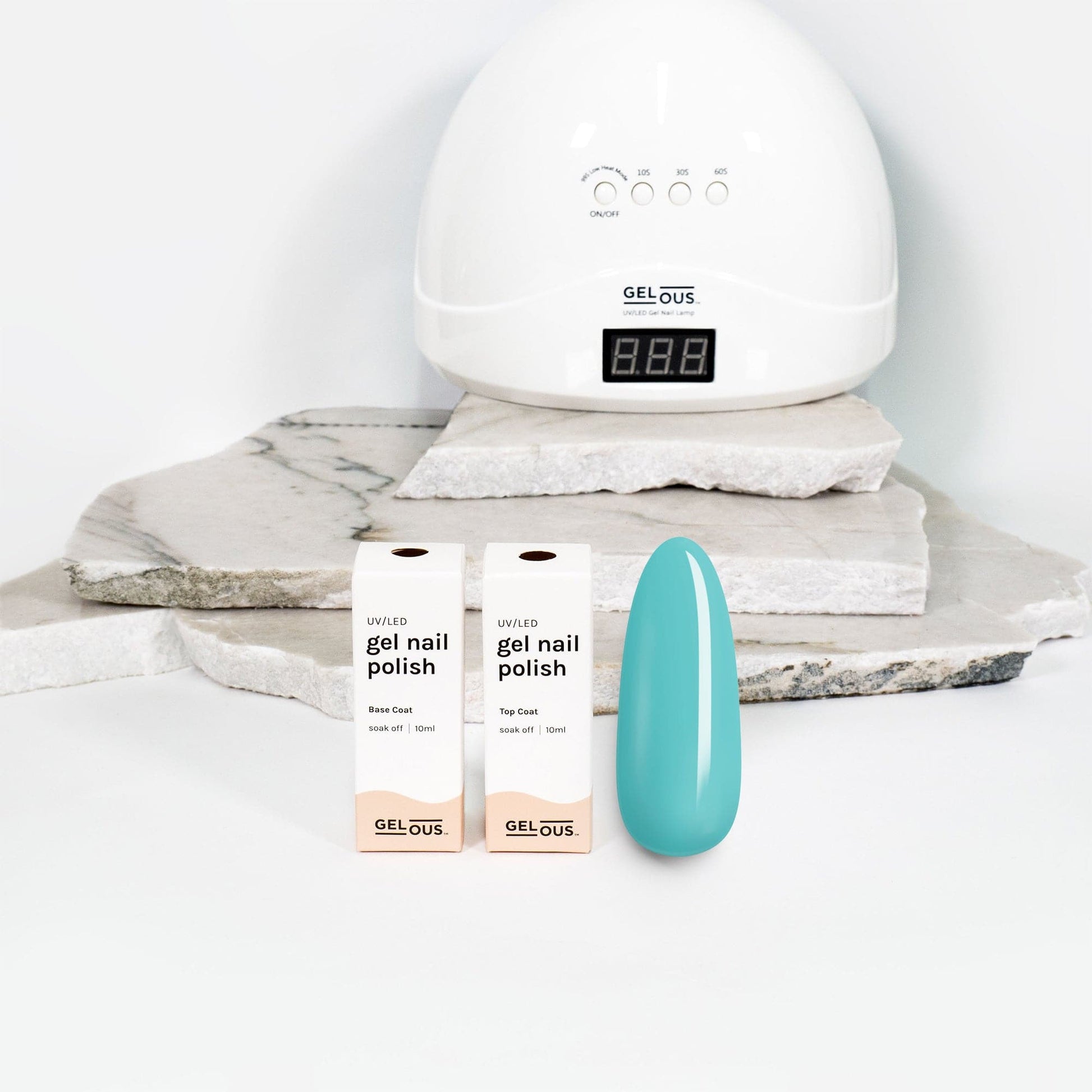 Gelous gel nail polish Blue Spring Basic Pack - photographed in New Zealand