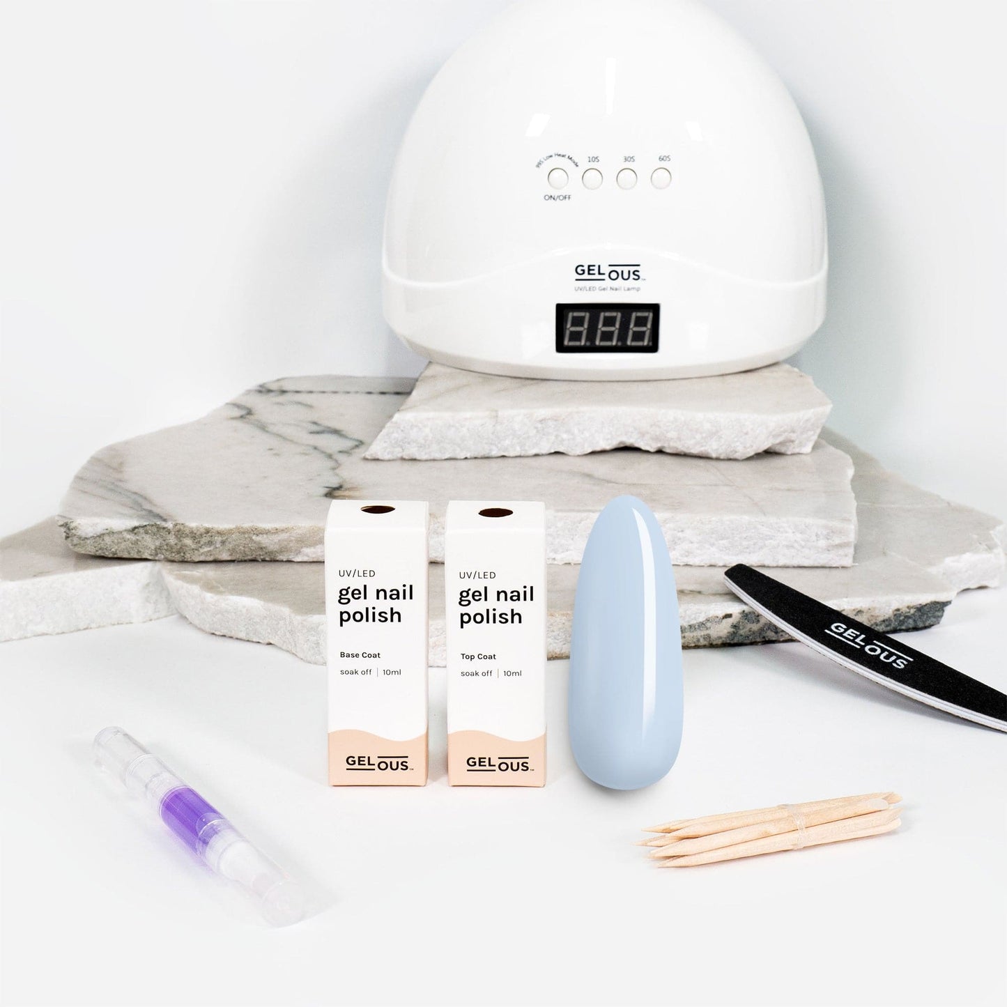 Gelous gel nail polish Dreamland Essentials Pack  - photographed in New Zealand