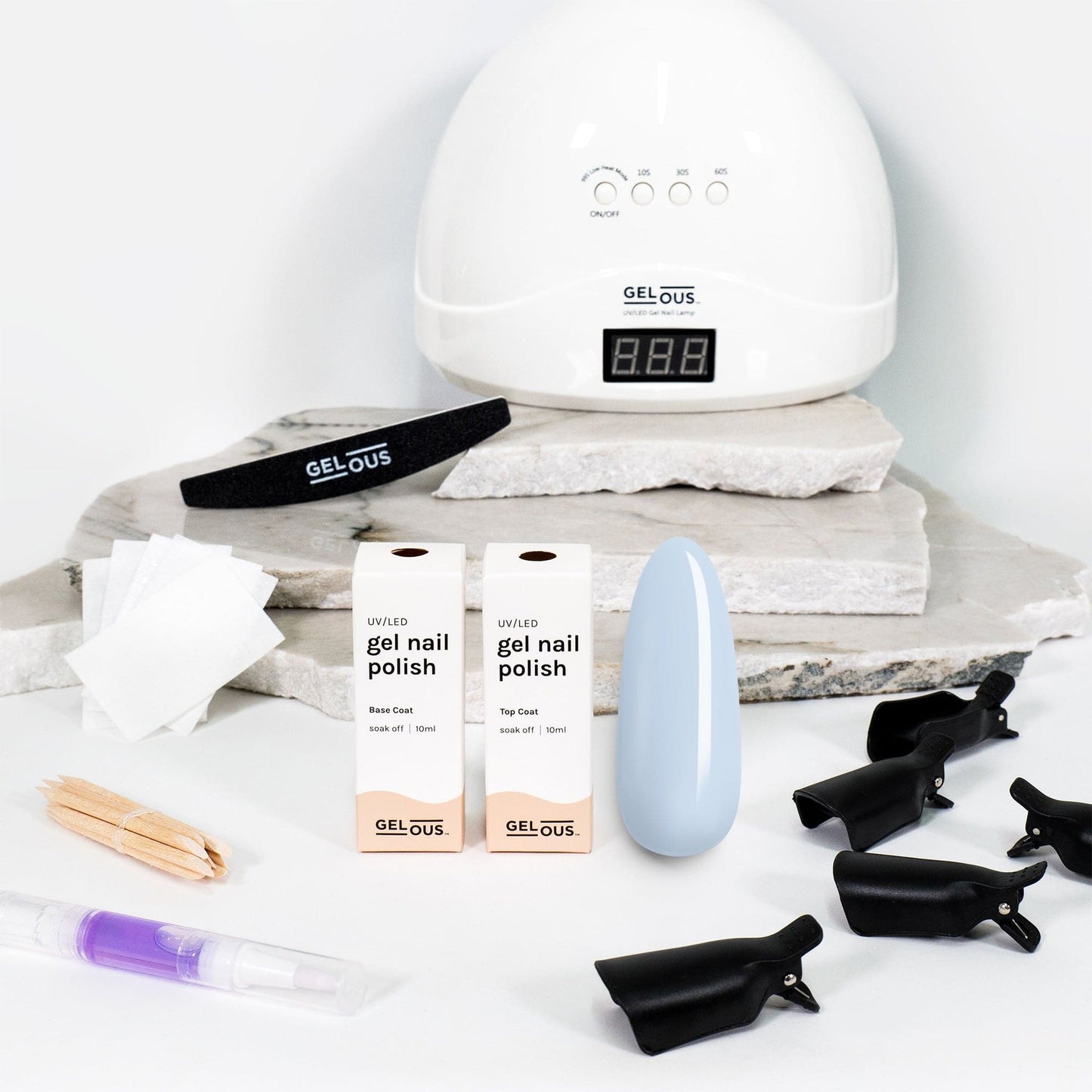 Gelous gel nail polish Dreamland Starter Pack  - photographed in New Zealand