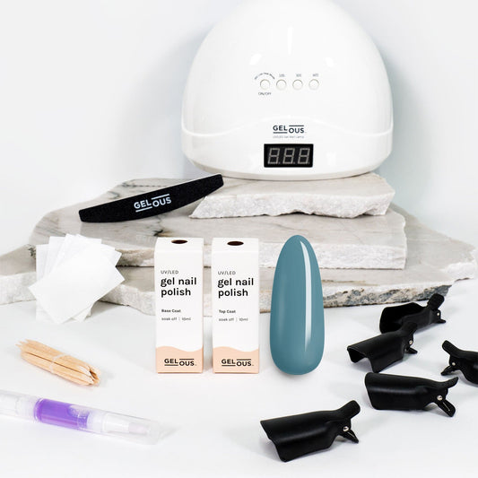 Gelous gel nail polish Loch Ness Starter Pack - photographed in New Zealand