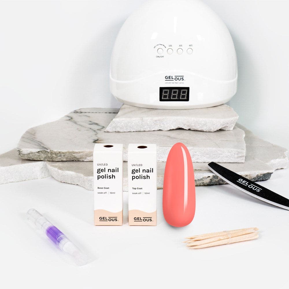 Gelous gel nail polish Malibu Essentials Pack - photographed in New Zealand