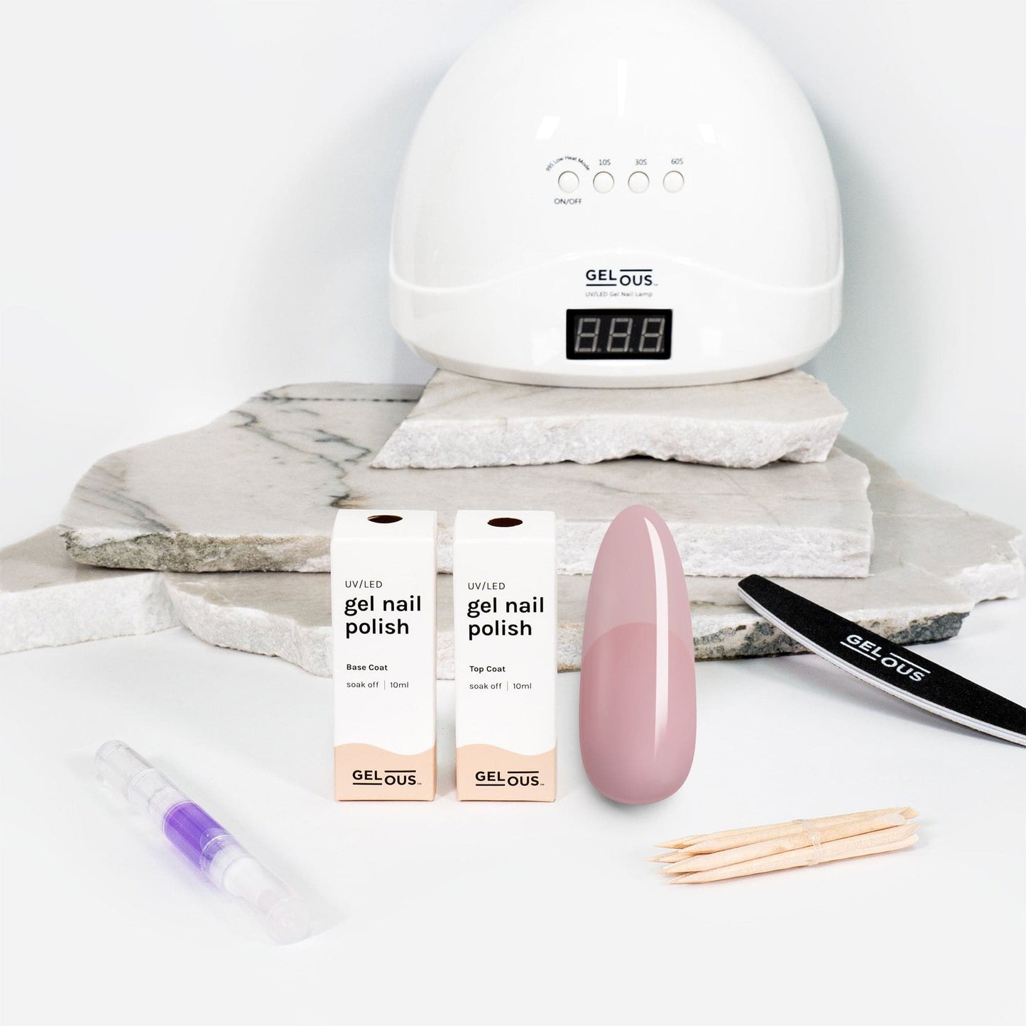 Gelous gel nail polish On the Down Low Essentials Pack - photographed in New Zealand