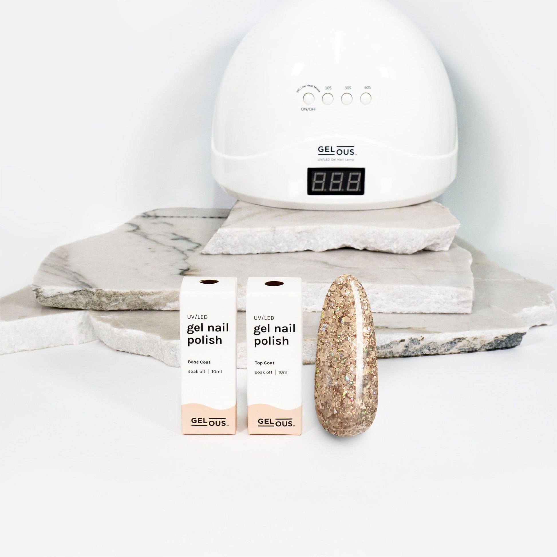 Gelous gel nail polish Poppin Bottles Basic Pack - photographed in New Zealand