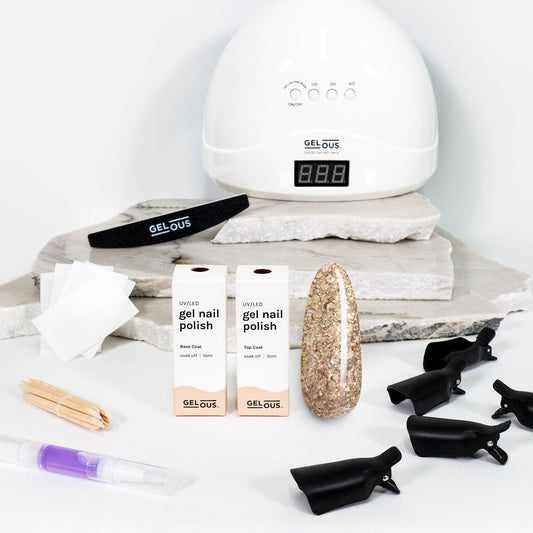 Gelous gel nail polish Poppin Bottles Starter Pack - photographed in New Zealand