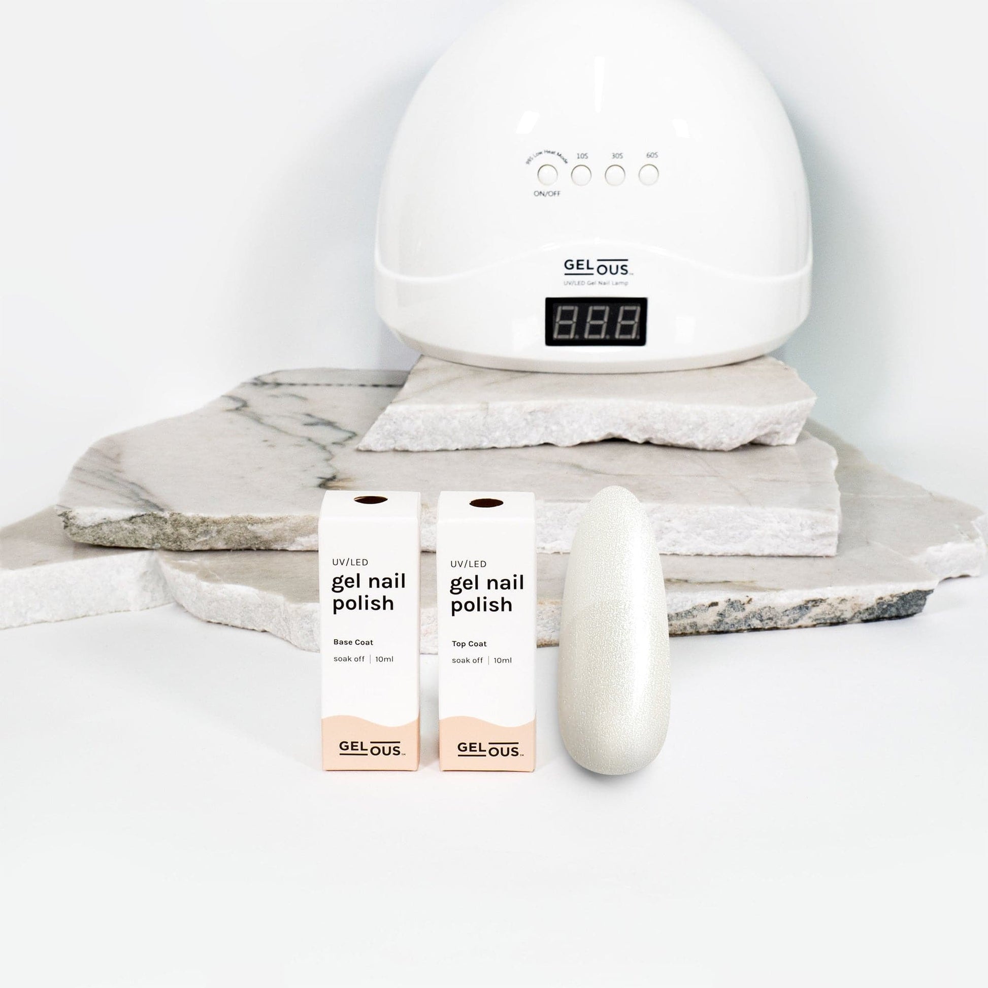 Gelous gel nail polish Snow Place Like Home Basic Pack - photographed in New Zealand