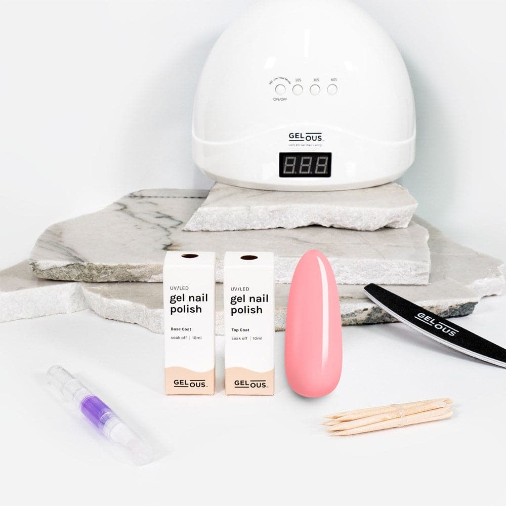 Gelous gel nail polish Strawberry Kisses Essentials Pack - photographed in New Zealand