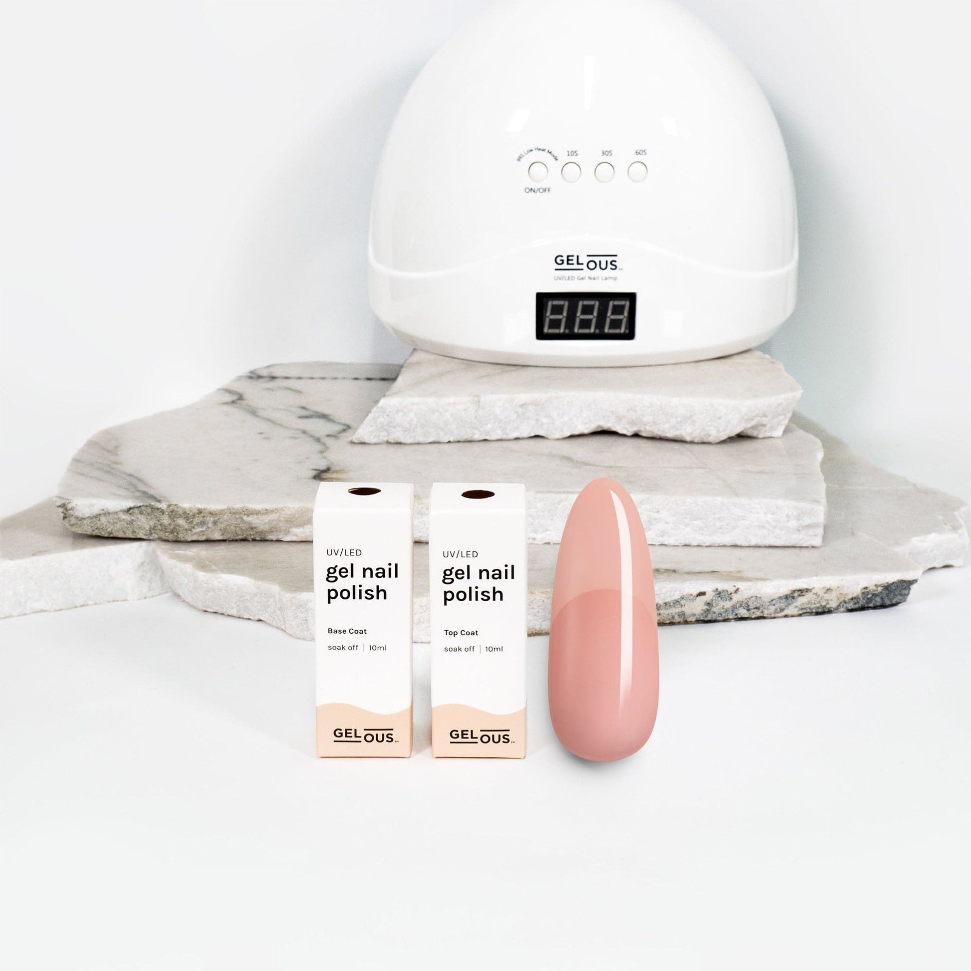 Gelous gel nail polish Sweet Nothings Basic Pack - photographed in New Zealand