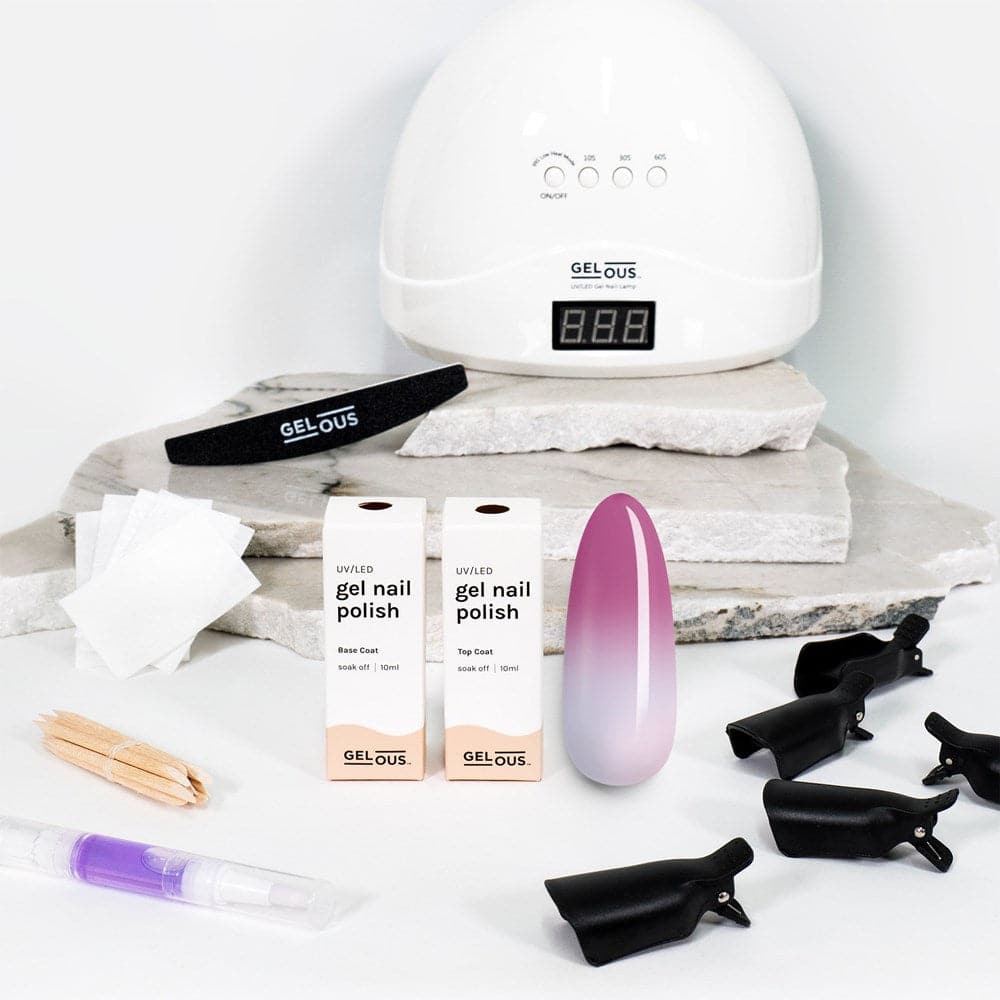 Gelous gel nail polish Thermal Beach Babe Starter Pack - photographed in New Zealand