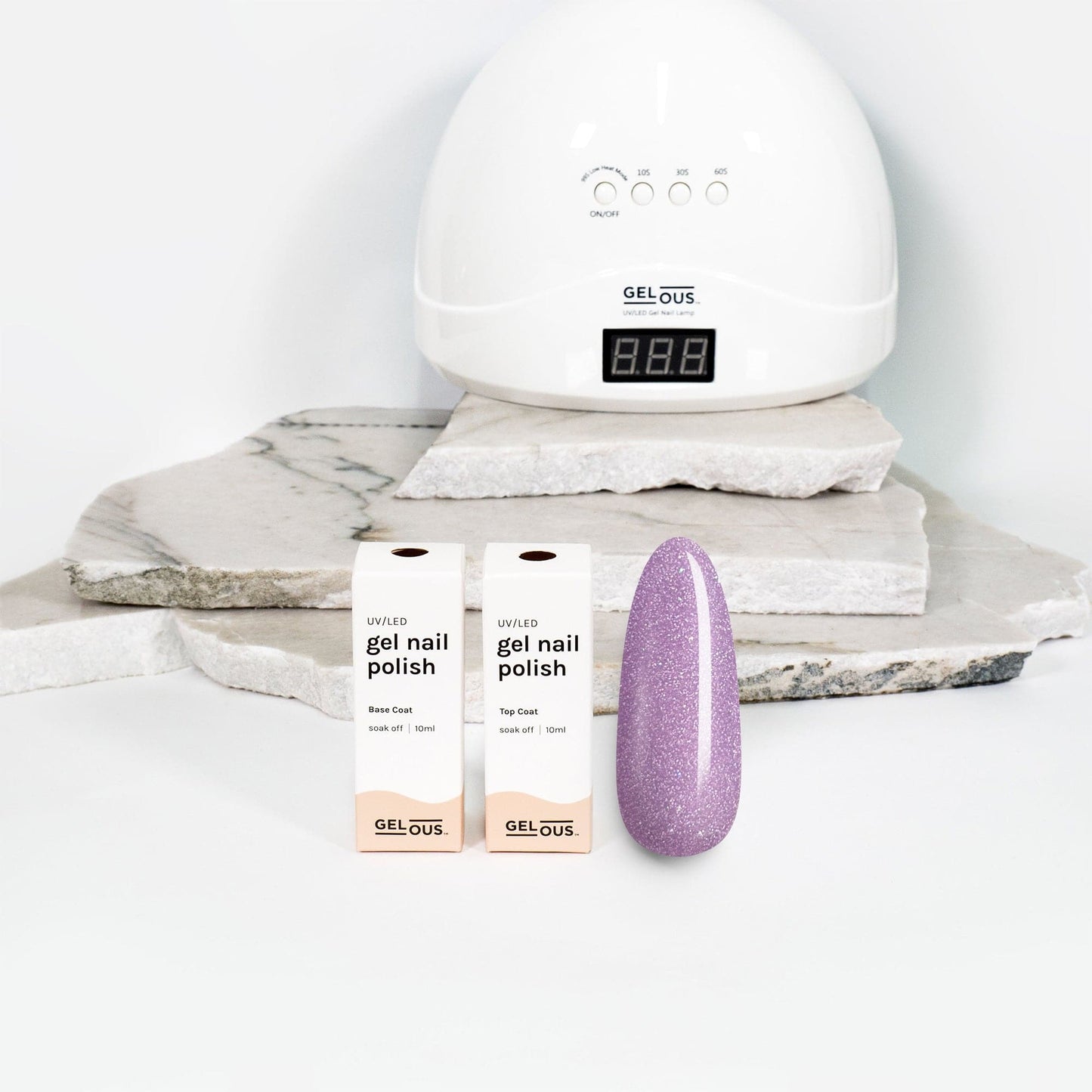 Gelous gel nail polish Twilight Twinkle Basic Pack - photographed in New Zealand