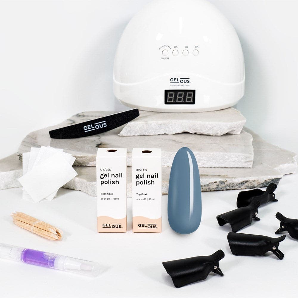 Gelous gel nail polish When It Rains It Pours Starter Pack- photographed in New Zealand