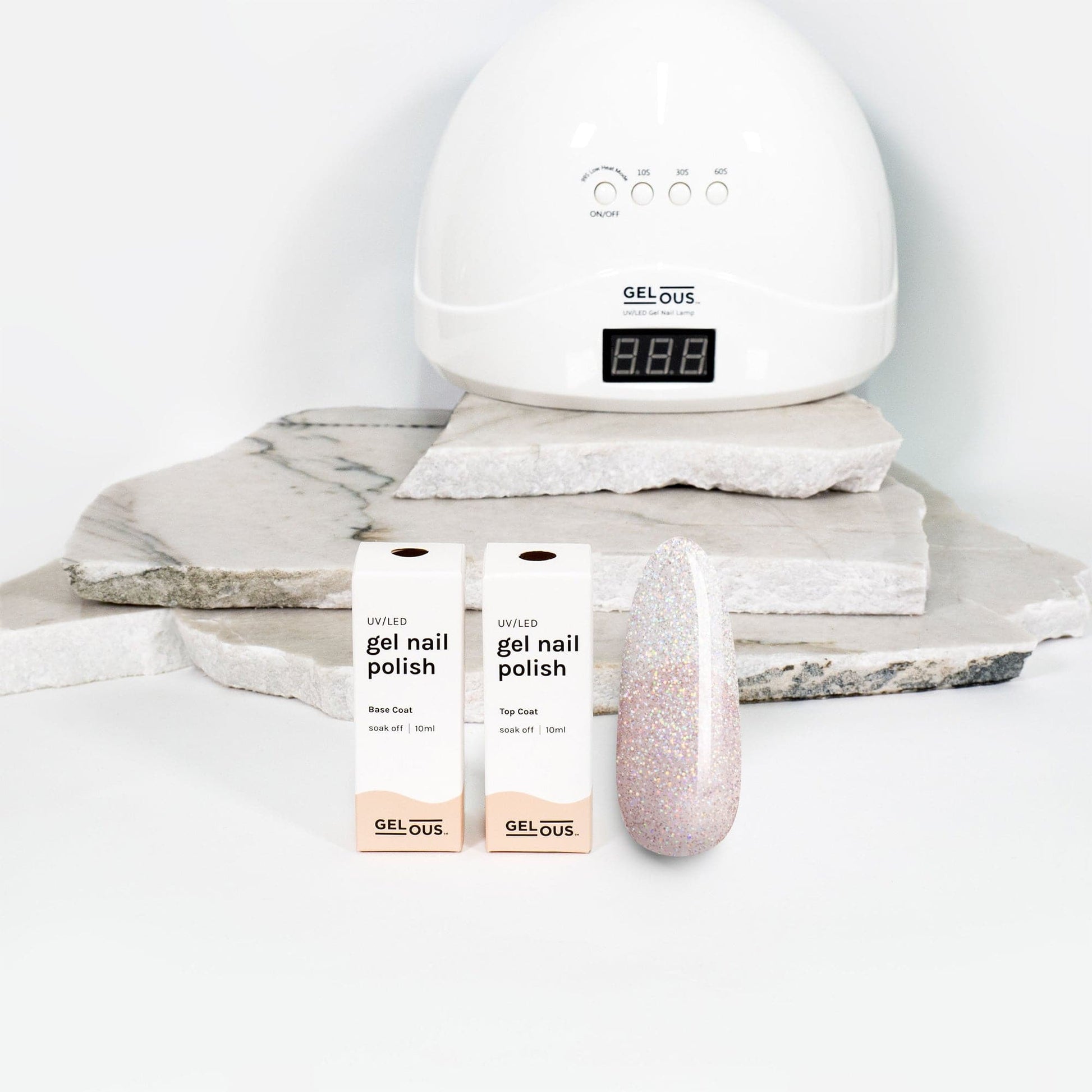 Gelous gel nail polish Winter Wonderland Basic Pack - photographed in New Zealand