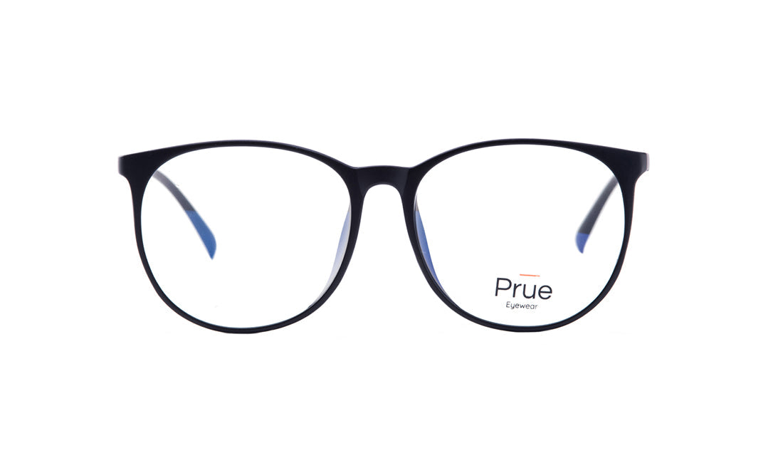 Frames Rowan Black, Clear, Frames, Large, Mens, Oval, Pink, Plastic, Prescription, Prue, Unisex, Womens