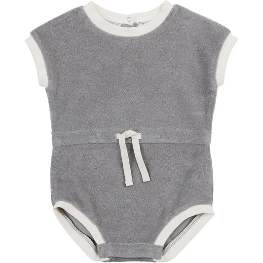 Quincy Mae Retro Romper | Lagoon