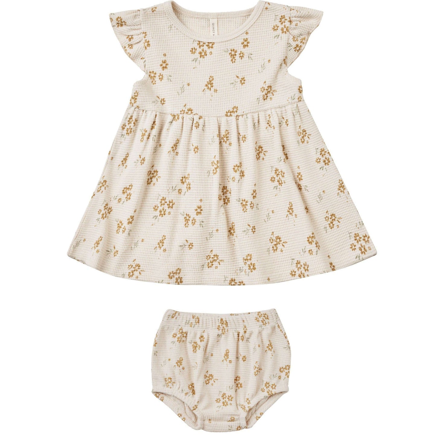 Quincy Mae Flutter Sleeve Dress | Honey Flower