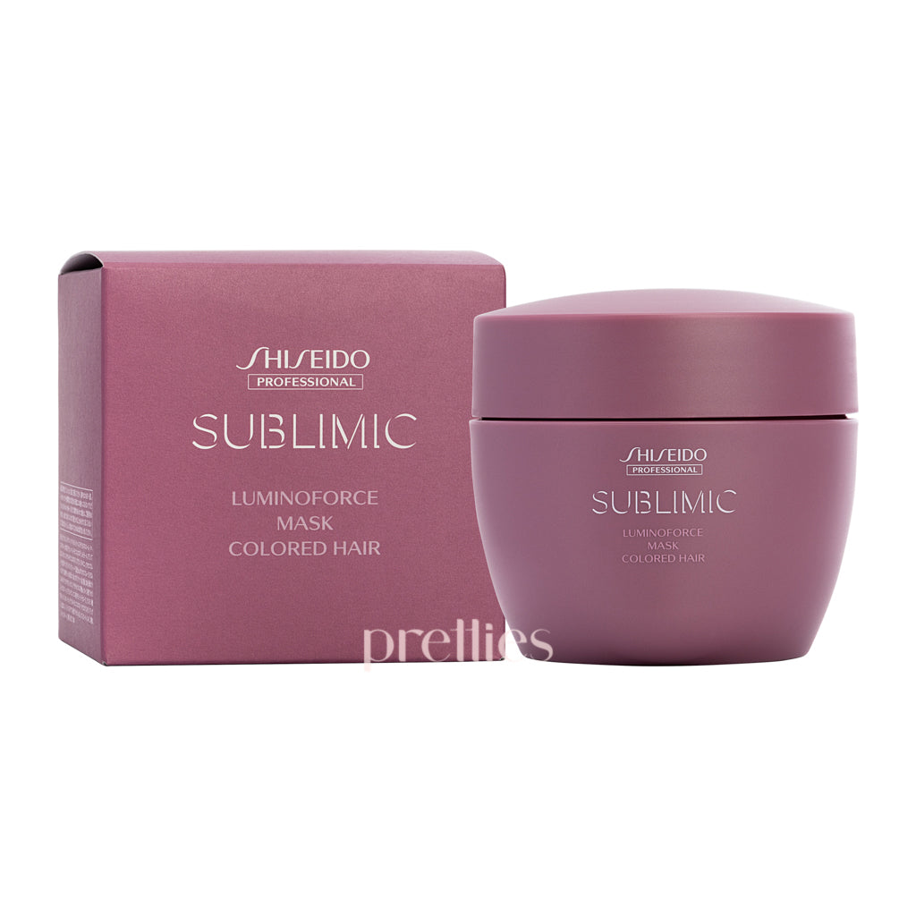 Shiseido SUBLIMIC Luminoforce Hair Mask (Colored Hair - Purple) 200g