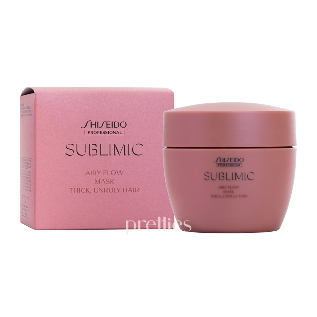 Shiseido SUBLIMIC Airy Flow Hair Mask (Thick, Unruly Hair - Pink) 200g