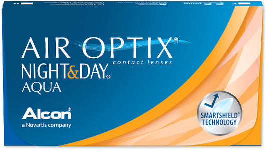 Air Optix Night and Day AQUA Contact Lenses 3 Pack