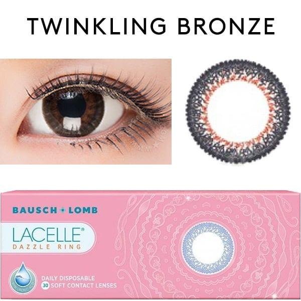 Bausch & Lomb Lacelle Dazzle Ring Twinkling Bronze (30pk)