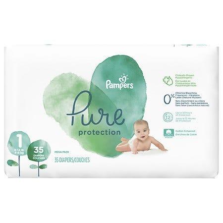 Pampers Pure Protection Mega Pack Diapers