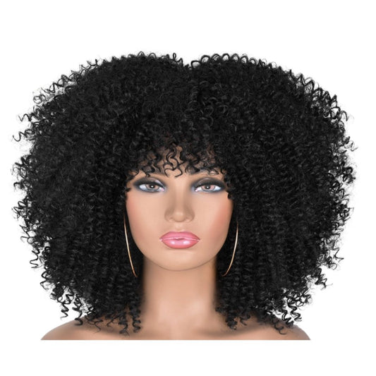 Short Afro Kinky Curly Wig