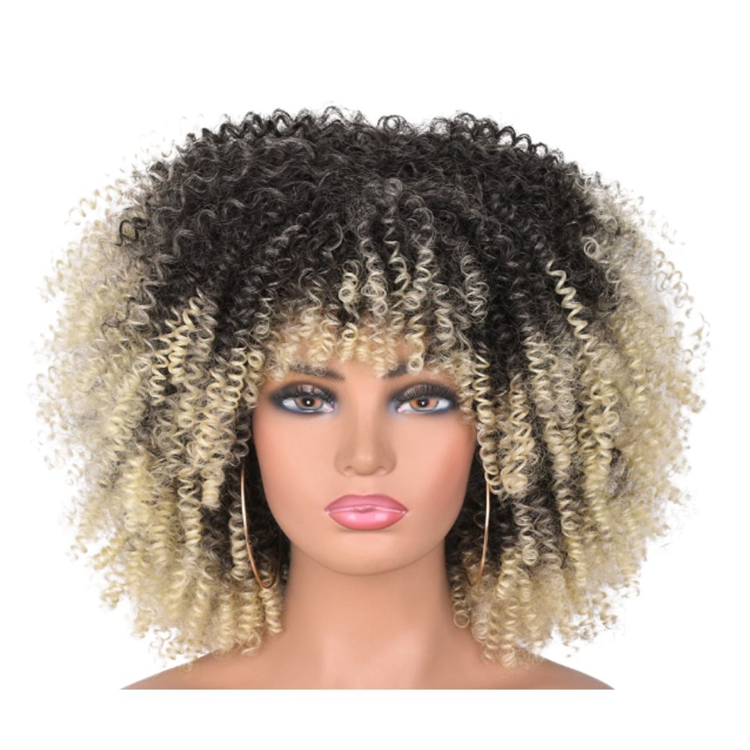Short Afro Kinky Curly Wig