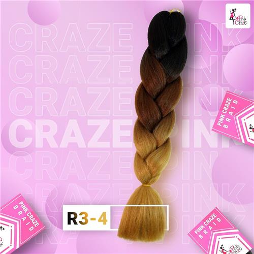 Pink Craze Braids, Cruelty Free