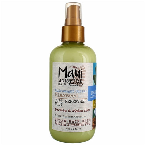 Maui Moisture Flaxseed Curl Refresher Mist 8 Ounce