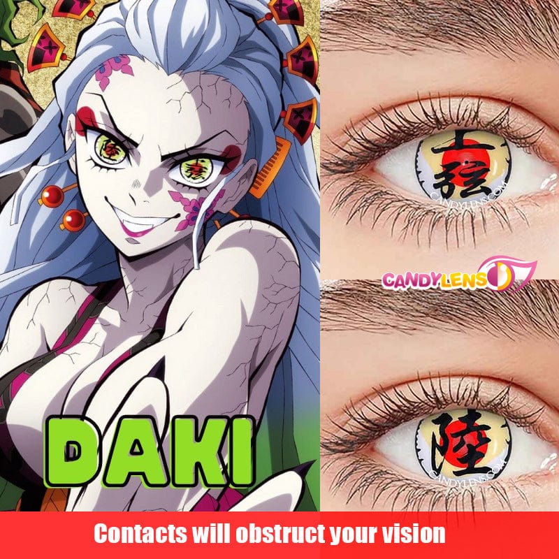 Demon Slayer Anime Cosplay Contacts (0.00 only)