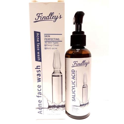 Findley's Salicylic Acid Acne Face Wash 100ml