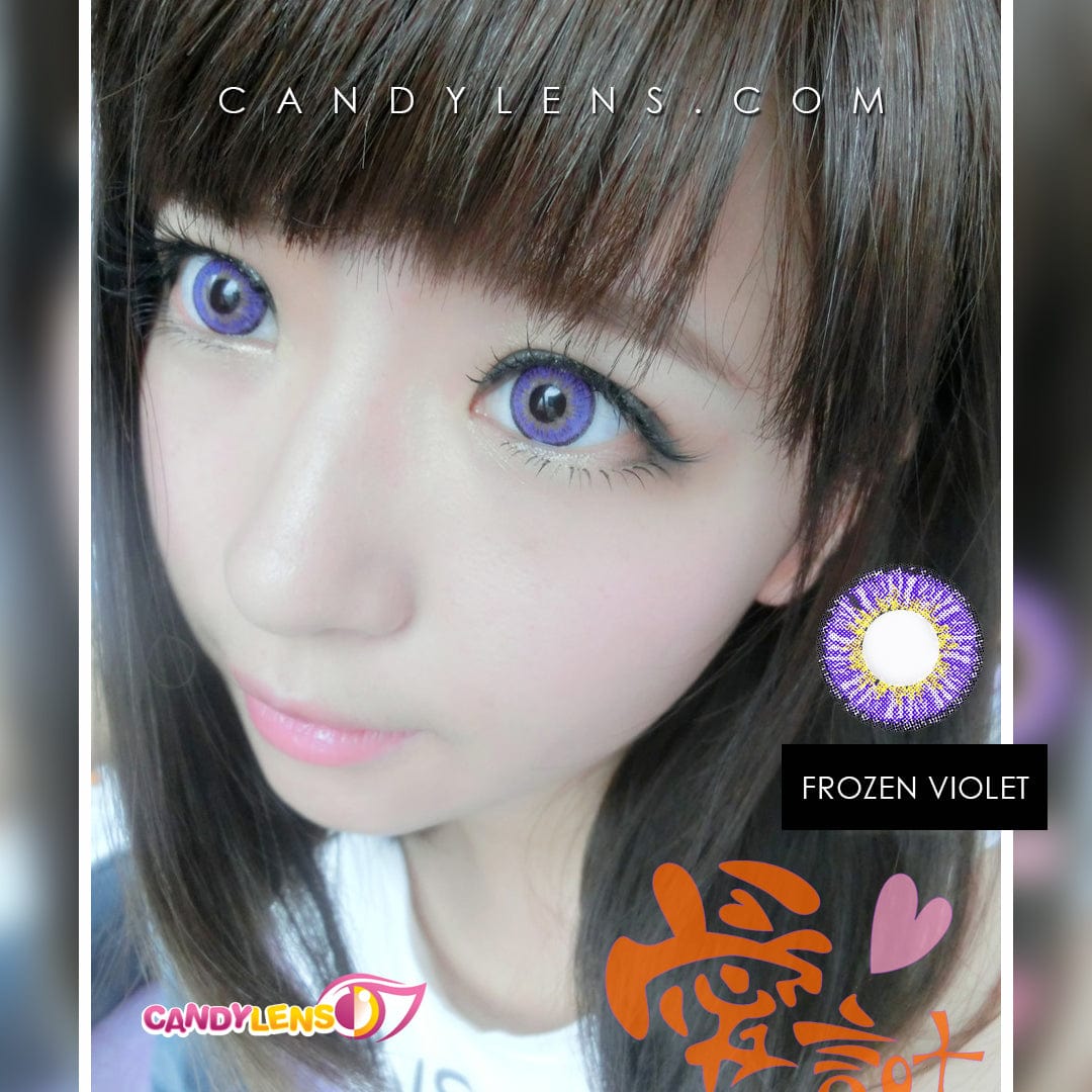 Frozen Violet Cosplay Contacts