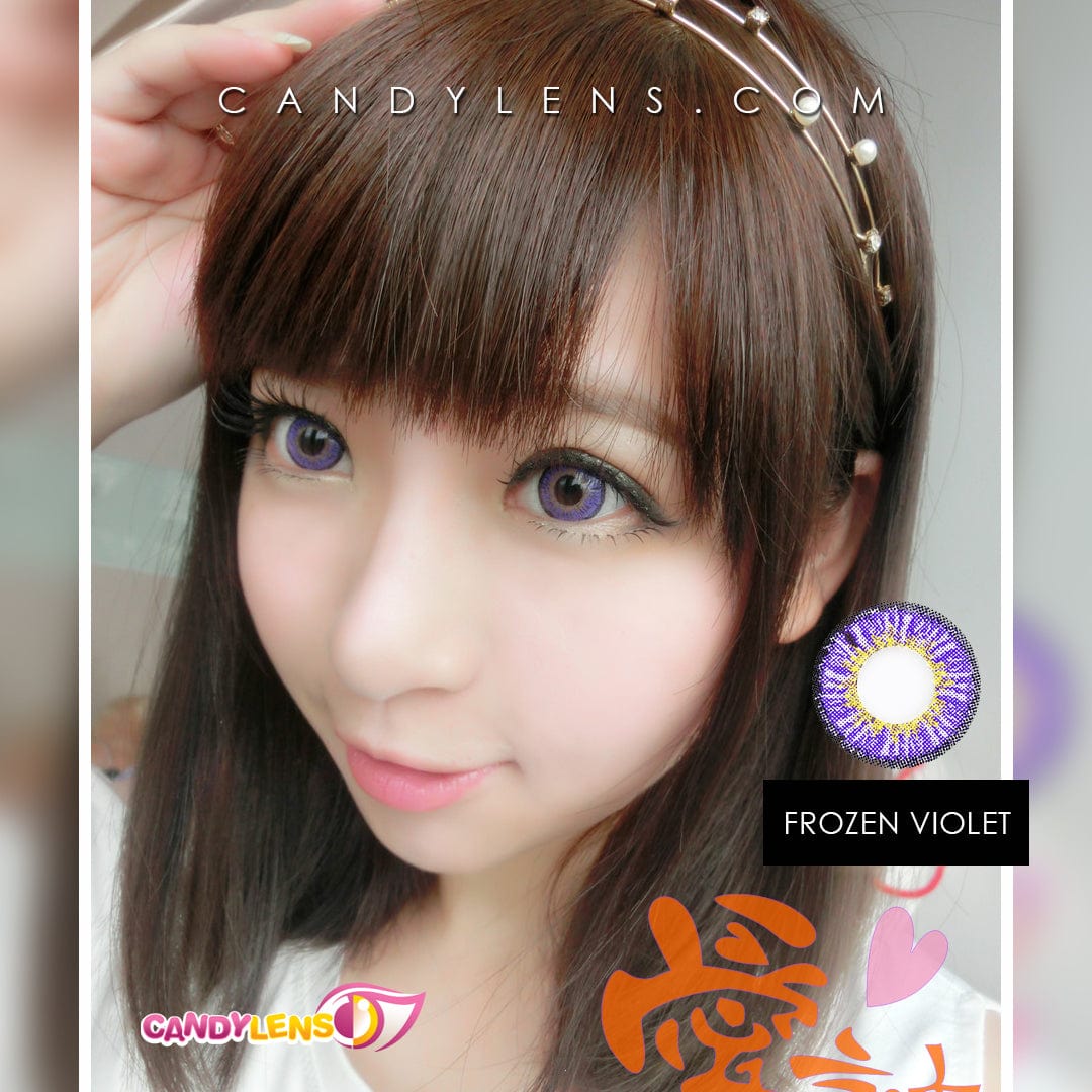 Frozen Violet Cosplay Contacts