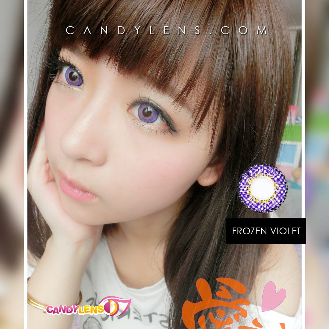 Frozen Violet Cosplay Contacts