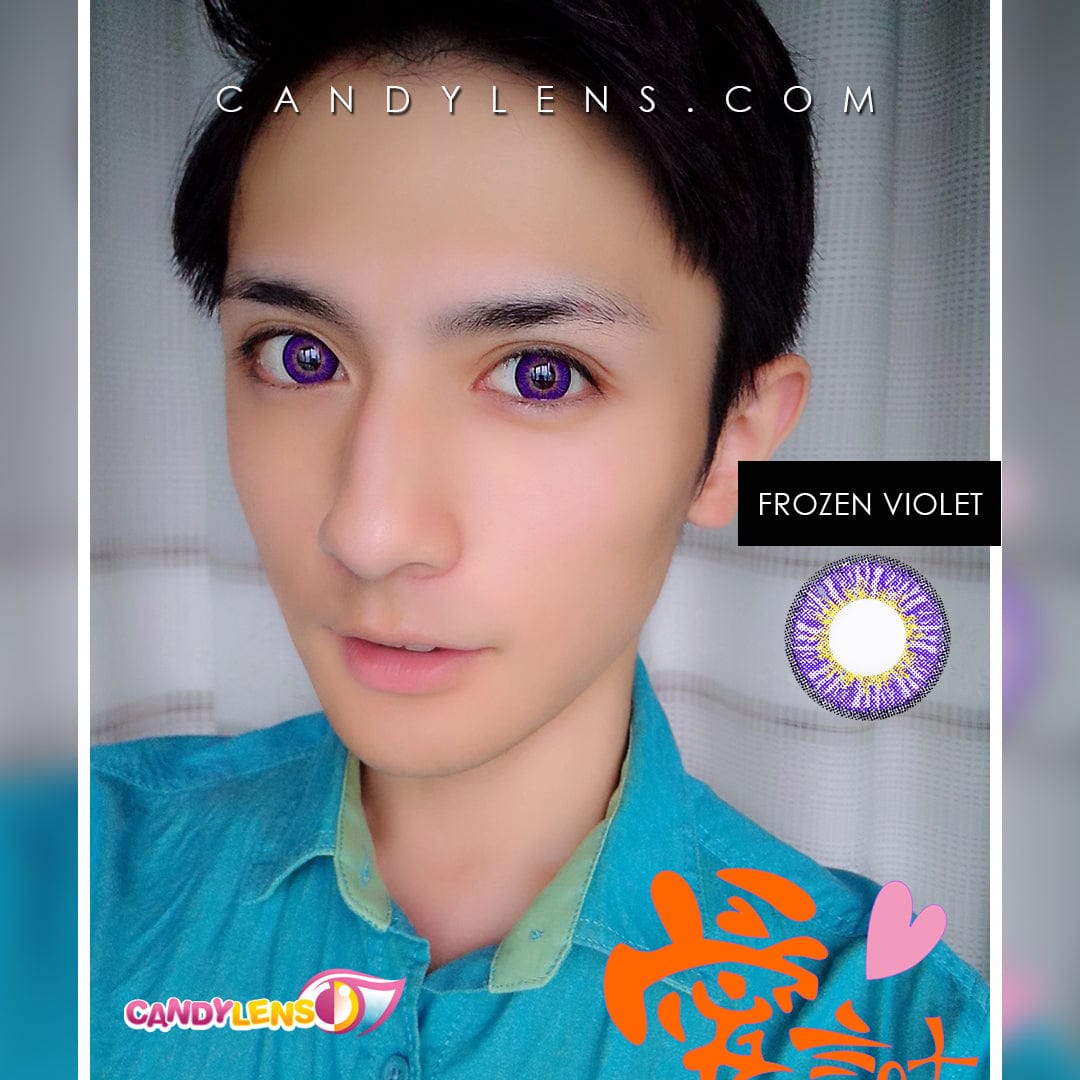 Frozen Violet Cosplay Contacts