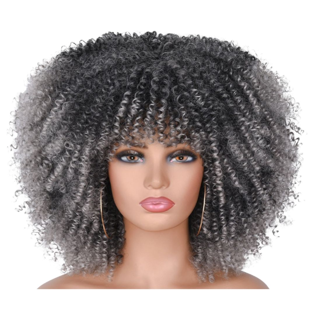 Short Afro Kinky Curly Wig