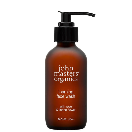 John Masters Organics Foaming Face Wash with Rose & Linden Flower 112ml
