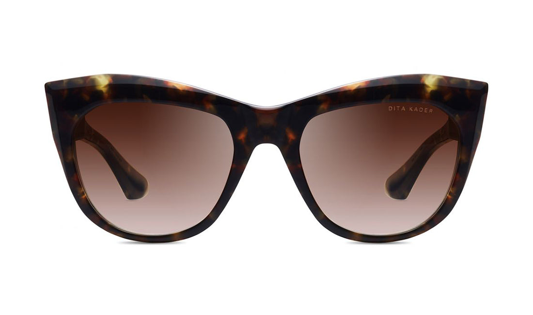 Sunglasses DITA Kader Black, Cat Eye, Dita, Havana, Large, Non-Polarized, Non-Prescription, Plastic, Sunglasses, Womens