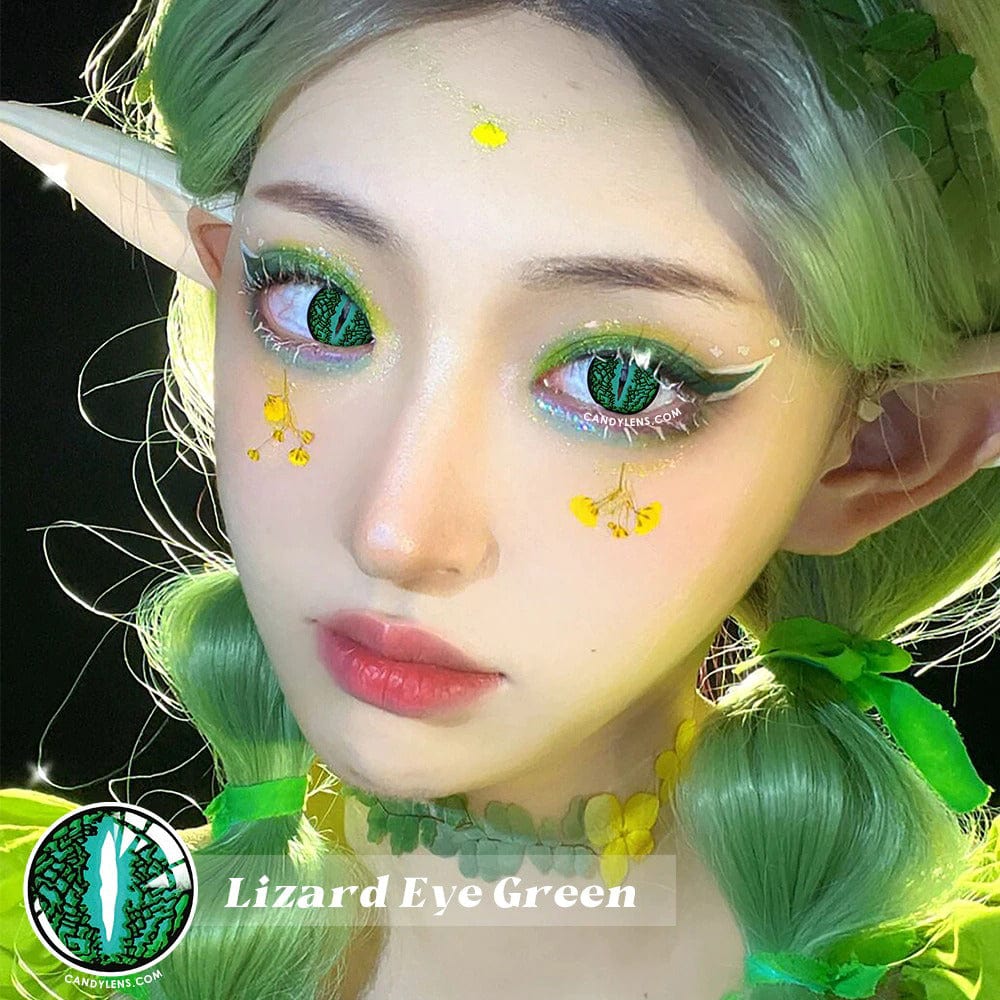 Snake Dragon Lizard Eye Special FX Contacts For Halloween