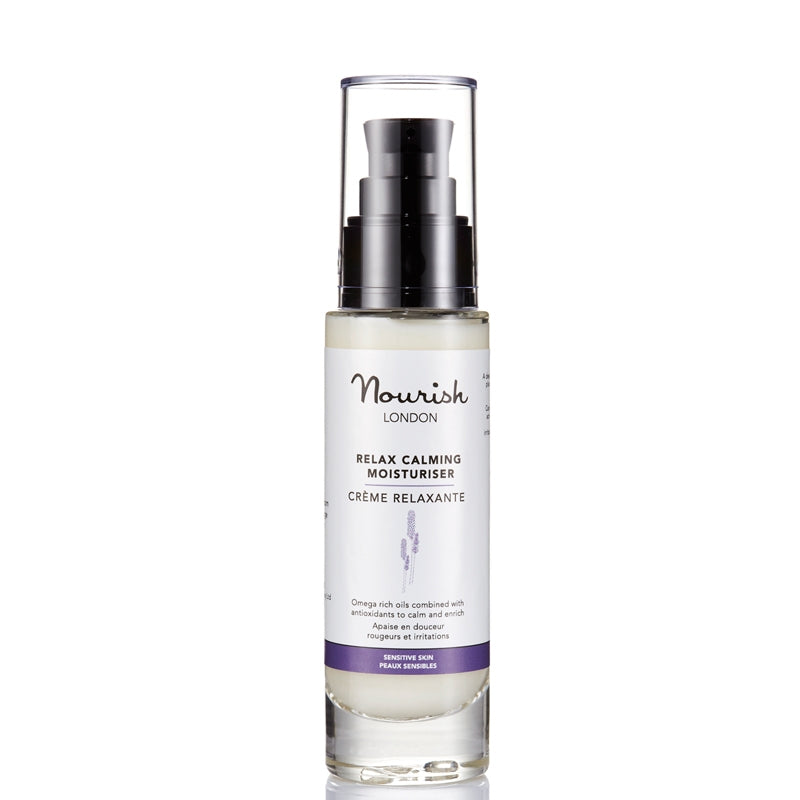 Nourish London Relax Calming Moisturiser (for Sensitive Skin) 50ml