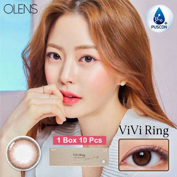 OLENS Vivi Ring One Day Choco Contact Lenses 10 Pack