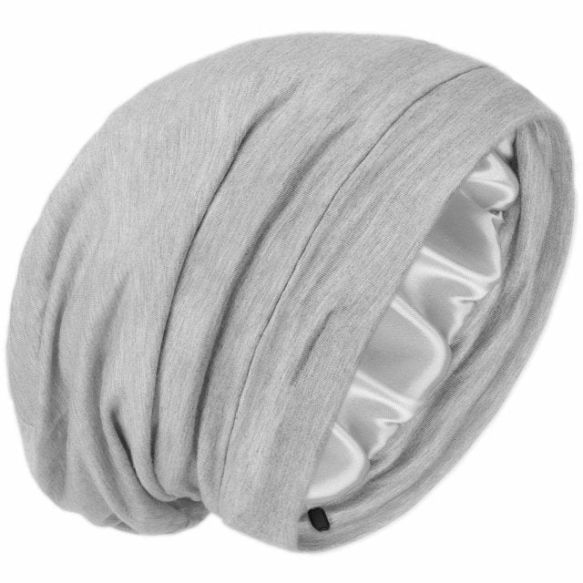 Dry Hair Cap with Satin Silk Lining