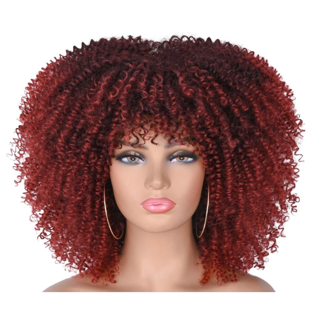 Short Afro Kinky Curly Wig