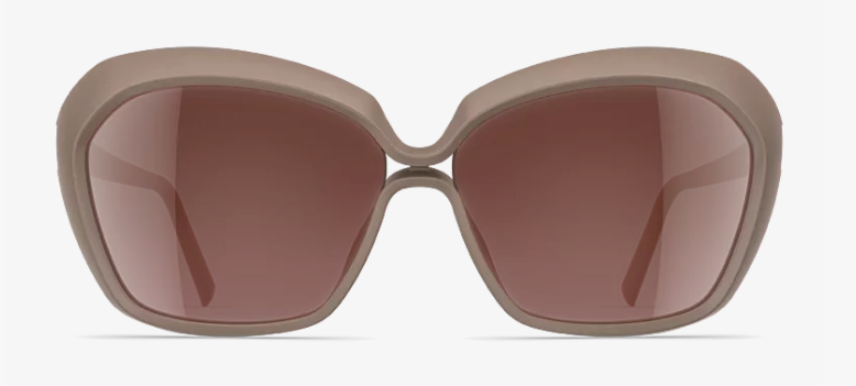 neubau optical eyewear prescription sunglasses unisex ladies women women male sustainable natural plastic eco-friendly acetate made in austria uv400 uva uvb protection stainless steel T644 8530 3d printed beige rose mirror lens