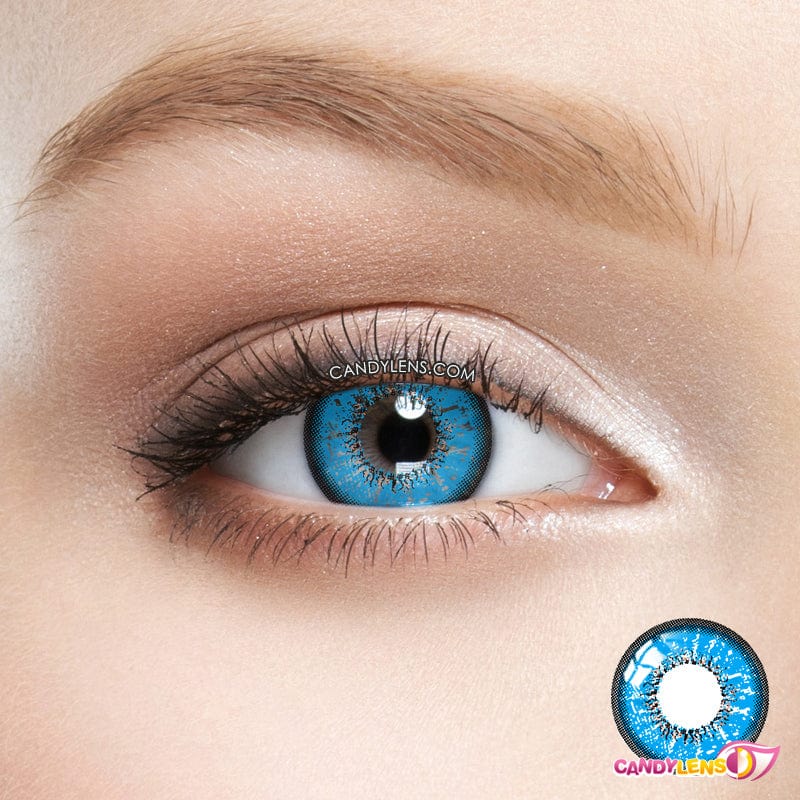 Vega Storm Blue Cosplay Contacts