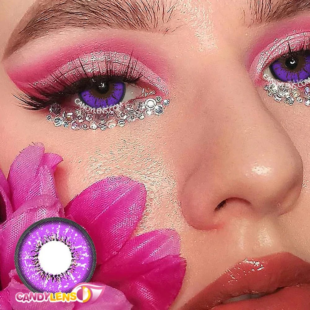 Vega Storm Violet Cosplay Contacts