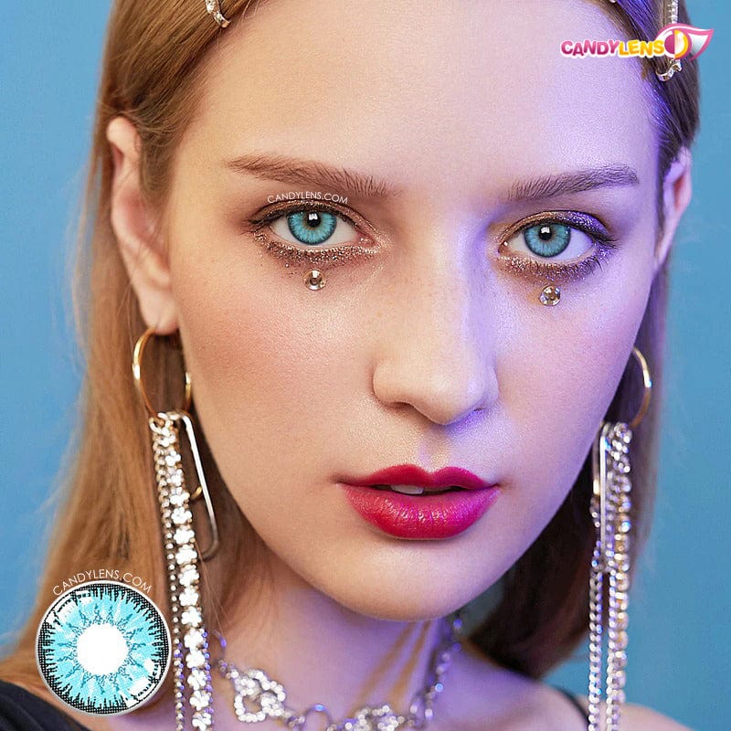 Vika Bright Blue Cosplay Color Lenses